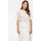 Vila Vimaven Round Neck Top A Maniche Corte