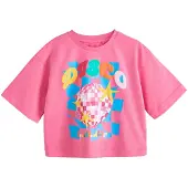 Next Maglietta blu cielo / giallo / rosa / rosa