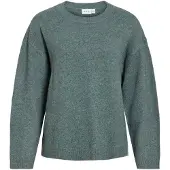 Vila Viliga Scollo Rotondo Pullover A Maglia