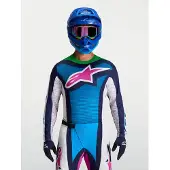 Alpinestars Maglia Techstar Maven 2027 White Blithe Blue Green Fluo