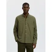 Selected Camicia A Maniche Lunghe Uomini Grigio L
