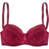 s.Oliver Reggiseno rosso vino