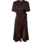 Y.A.S Vestito Midi A Maniche Corte Thea