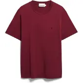 Armedangels Jaames T-shirt Uomo (L, rosso)