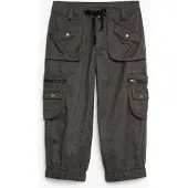 Desigual , pantaloni cargo jogger, Donna, Nero, 36
