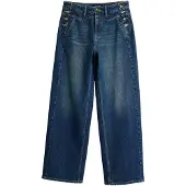 Desigual , jeans regular, Donna, Cotone, Blu, 36