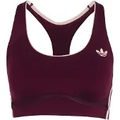 Adidas Reggiseno sportivo bordeaux / offwhite