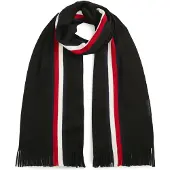 Tommy Hilfiger Sciarpa 'RASHELLE' marino / rosso / nero / bianco