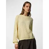 Pieces Pullover A Maglia | Giallo | XS