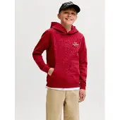 Jack & Jones Felpa Con Cappuccio Stampa Sul Retro Boys