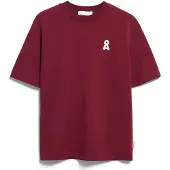 Armedangels Women's Tarjaa ŠEmbro T-shirt Donna (M, rosso)