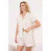Trendyol Shorty giallo / verde / rosso / bianco