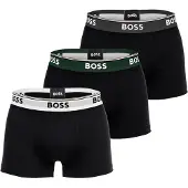 BOSS Boxer 'Power' grigio scuro / verde scuro / nero / bianco