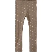Name it Leggings 'NMFLONA' crema / talpa