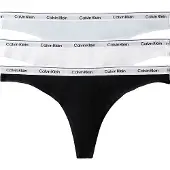 Calvin Klein Underwear String blu pastello / grigio chiaro / nero / bianco