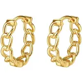 Dear Me Orecchini 'Infinite Chain' oro