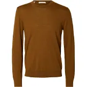 Selected Pullover Uomini Marrone M