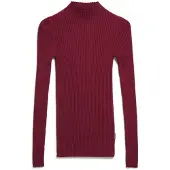 Armedangels Women's Alaania Maglia a manica lunga Donna (XXL, rosso)