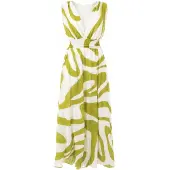 Elara Abito kiwi / offwhite