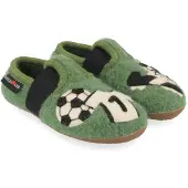 Haflinger Kid's Everest Team Pantofole Bambini (31, verde)