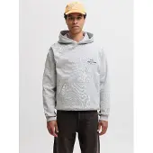 Jack & Jones Felpa Con Cappuccio Stampa Sul Retro