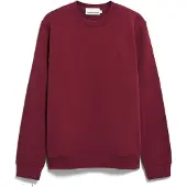 Armedangels Baaro Fleece Maglione Uomo (M, rosso)