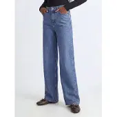 Jack & Jones Jxtokyo Wide Mr6002 Dnm Grl Bn Jeans Wide Fit Girls