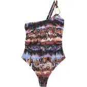 Next Costume intero blu cielo / marrone / marrone chiaro / nero
