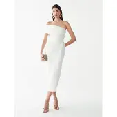 BWLDR Abito da cocktail 'LILA' bianco
