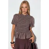 Busem Camicia da donna marrone