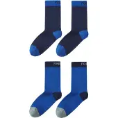 Reima Kid's Parit Socks Calze merino Bambini (38-41, blu)