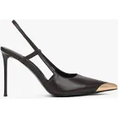 Estro Décolleté sling '2618-3' marrone scuro