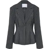 LeGer Studio Blazer 'Sophia' grigio sfumato / bianco