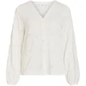 Vila Vilanera Scollo A V Camicia A Maniche Lunghe