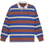 Timberland Polo A Maniche Lunghe Striped Rugby