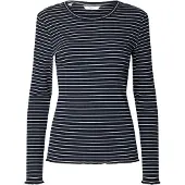 Selected Maglietta A Maniche Lunghe Donne Blu M