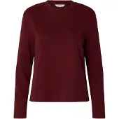 Selected Maglietta 'SLFESSENTIAL' rosso scuro