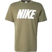 Nike Maglietta 'Club' oliva / bianco