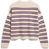 Armedangels Women's Merinaa Striped Knit Sweater Maglione Donna (M, variopinto)