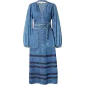 Lollys Laundry Abito 'Paris' blu denim