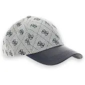 GUESS per uomo. M6GZ09W2058 Cappello 4G Jacquard blu (OSFA), Casual, Cotone