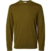 Selected Pullover Uomini Marrone M