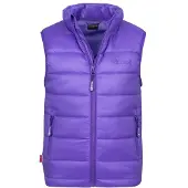 TROLLKIDS Kids Trondheim Vest Gilet sintetico Bambini (92, lilla)