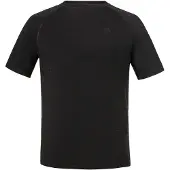 Schöffel T-Shirt Luterra Intimo lana merinos Uomo (56, nero)
