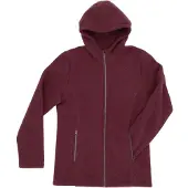 Engel Hooded Jacket Giacca di lana Uomo (46/48, rosso)