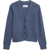 Armedangels Women's Menaal Links Links Maglione Donna (XS, blu)