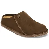 Birkenstock Zermatt Premium Suede Leather Pantofole (39 - Regular, marrone)
