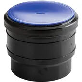 Wavin Tappo di scarico Quickstream HDPE d90, nero