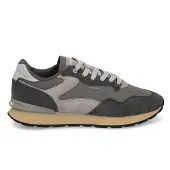 HOFF per uomo. 22602417 Sneakers grigie in pelle stile retrò da città (45), Basso, Camoscio, Stringhe, Casual, Grigio