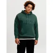 Jack & jones Plus Size Felpa Con Cappuccio Testo
